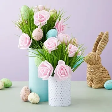 Buy 100 Pack Light Pink Artificial Foam Roses for Events