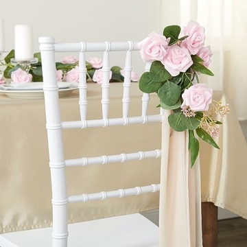 Buy 100 Pack Light Pink Artificial Foam Roses for Events