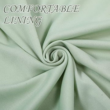 Women's Tulle Skirt A-Line Midi Skirts in Green