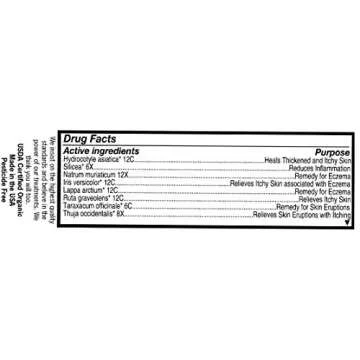 Forces of Nature Eczema Control, Organic Homeopathic Medicine, 0.37 Fl Oz, Soothing Eczema Treatment, Multi Symptom Relief from Dry, Itchy, Irritated Skin & Flare-Ups, Steroid-Free Skin Care