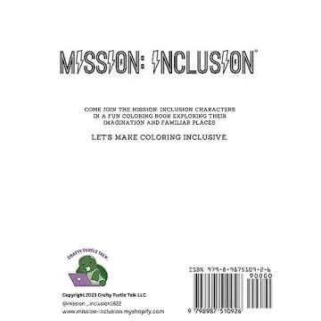 Mission: Inclusion Coloring Pages for All