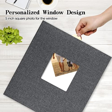 Potricher Linen Hardcover Photo Album 600 Photos