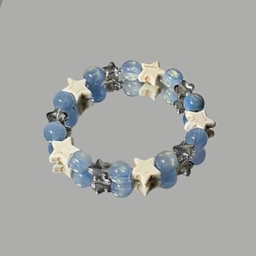 Kelabia Y2K Star Beaded Bracelets Trendy and Cute