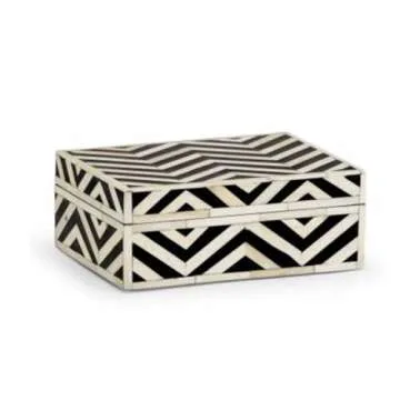 Handmade Bone Inlay Jewelry Box