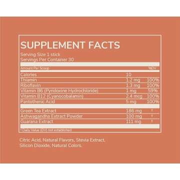 Rookie Wellness Wake: Natural Energy Drink Powder