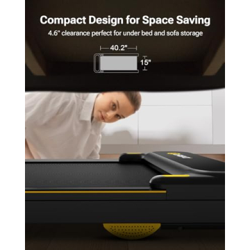 UREVO Walking Pad Portable Under Desk Treadmill