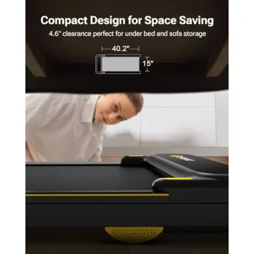 UREVO Walking Pad Portable Under Desk Treadmill