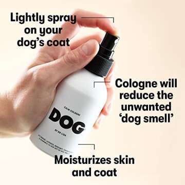 Natural Dog Cologne by Dr Lisa - Gentle Plant-Based Scent