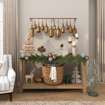 Deco 79 Decorative Cow Bell for Elegant Home Decor