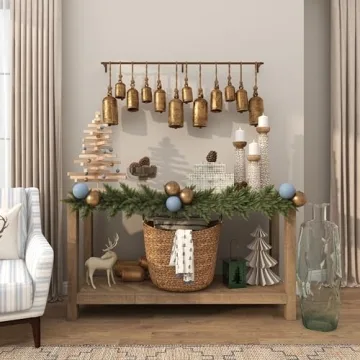 Deco 79 Decorative Cow Bell for Elegant Home Decor