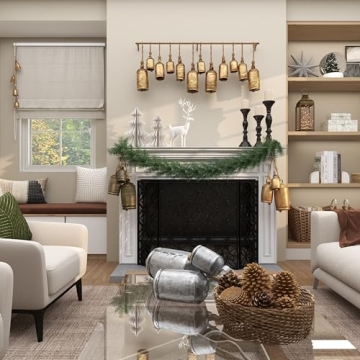 Deco 79 Decorative Cow Bell for Elegant Home Decor