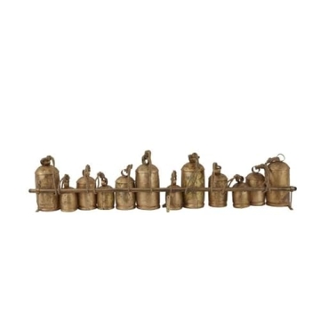 Deco 79 Decorative Cow Bell for Elegant Home Decor