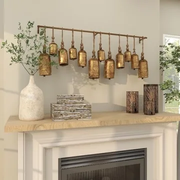 Deco 79 Decorative Cow Bell for Elegant Home Decor