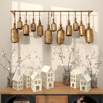 Deco 79 Decorative Cow Bell for Elegant Home Decor