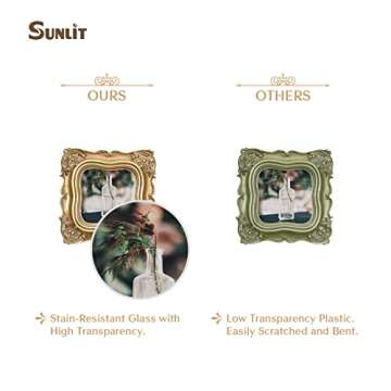 Sunlit Vintage Frame - Luxury Antique Photo Display