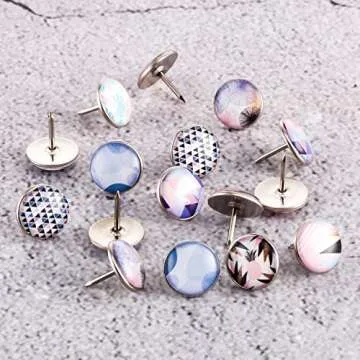 Creative Fashion Steel Push Pins for Photos and Maps