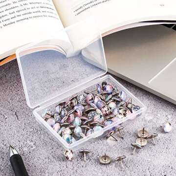 Creative Fashion Steel Push Pins for Photos and Maps