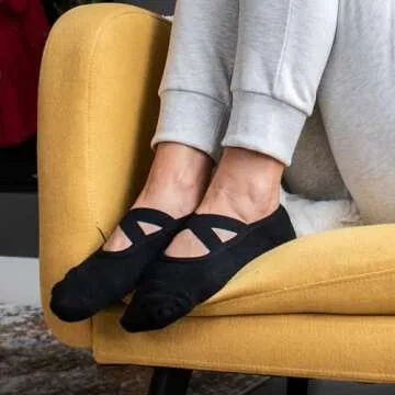 NABOSO Non-Slip Studio Socks for Balance and Recovery