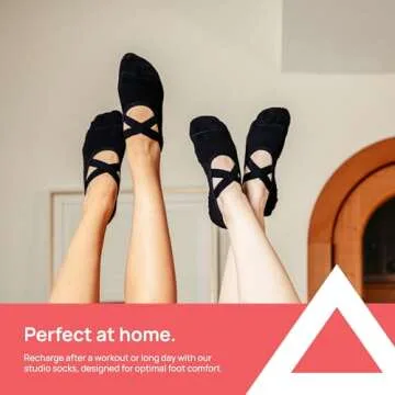 NABOSO Non-Slip Studio Socks for Balance and Recovery