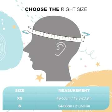 Odoland Kids Ski Helmet and Goggles Set for Safety