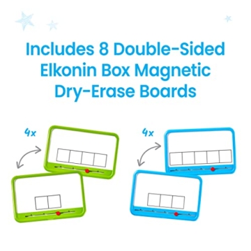 hand2mind Magnetic Dry Erase Boards Set for Phonics
