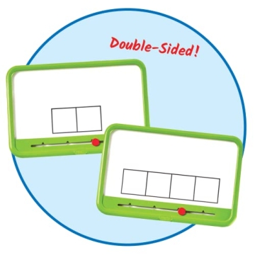 hand2mind Magnetic Dry Erase Boards Set for Phonics