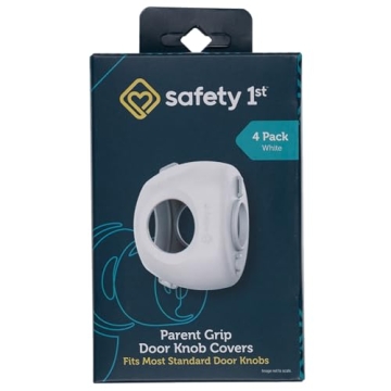 Safety 1st Parent Grip Door Knob Covers | Childproof & Secure