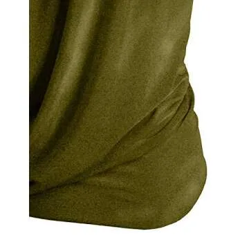 J. LOVNY Womens Womens Lightweight Low Cut Halter Top S-3XL