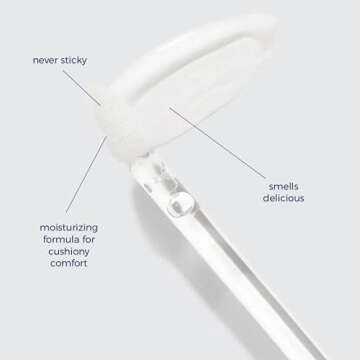 DRAGUN BEAUTY DragunGlass Clear Lip Gloss, Crystal – Transparent Lip Gloss Clear, High Shine, Sheer Coverage & Lightweight with Vanilla Scent, Cruelty-Free (0.12oz)