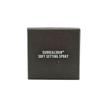 MAKEUP BY MARIO SurrealSkin 16HR Soft Setting Spray, Alcohol-Free, Hydrating Mist for Natural, Long-Lasting Makeup, with Hyaluronic Acid & Vitamin C, 3.38oz