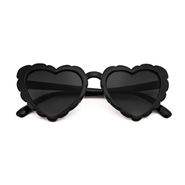Trendy FEISEDY Heart Shaped Sunglasses for Women