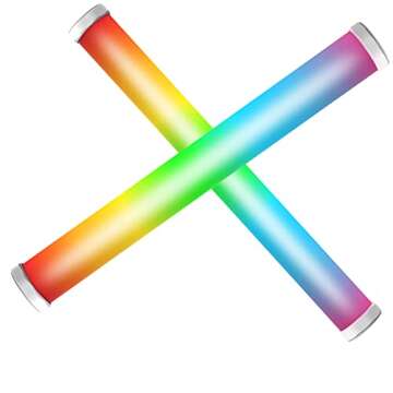 Aputure Amaran PT4c 2-Light Production Kit 32w RGBWW Pixels Tube LED 120cm/47.2Inch Led Video Light Wand