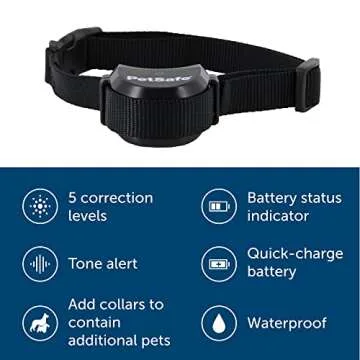 PetSafe Stay & Play Wireless Fence for Dogs & Cats - Rechargeable Collar