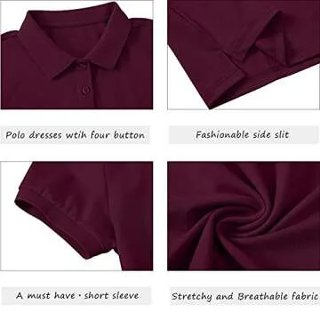 MoFiz Short Sleeve Sport Dress for Active Women