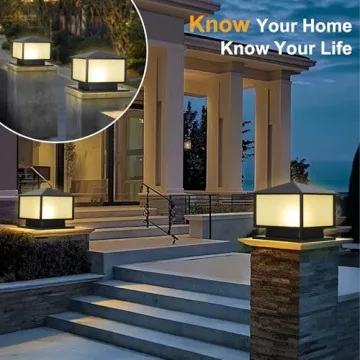 SLAWA Outdoor Column Lights Waterproof Aluminum Fixture
