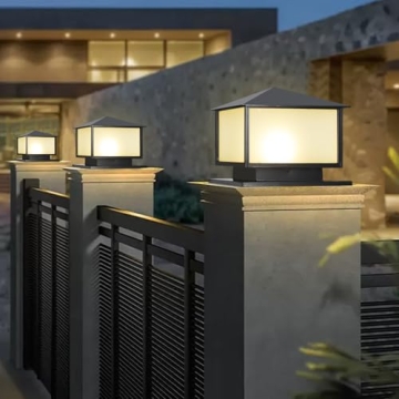 SLAWA Outdoor Column Lights Waterproof Aluminum Fixture