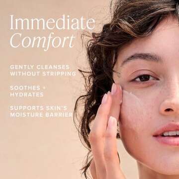 Farmacy Gentle Creamy Face Cleanser - Hydrating Facial Cleanser for Sensitive Skin - Fragrance-Free ...