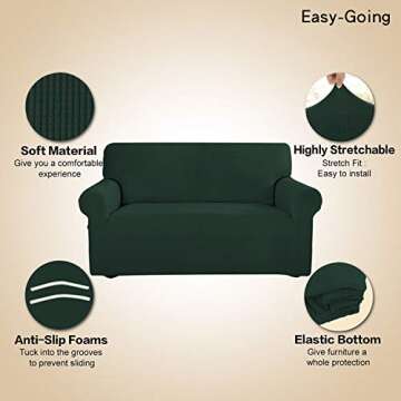 Easy-Going Stretch Sofa Slipcover for Kids and Pets
