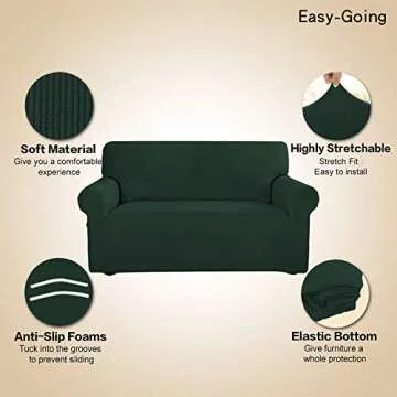 Easy-Going Stretch Sofa Slipcover for Kids and Pets