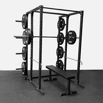 NEXO 45LB Rubber Olympic Bumper Plate Pair - Durable Design