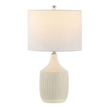 SAFAVIEH Secia Modern 25" Table Lamp with LED Bulb Included