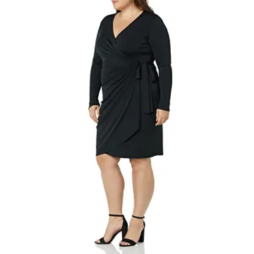 Amazon Essentials Classic Wrap Dress for All Occasions