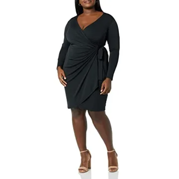 Amazon Essentials Classic Wrap Dress for All Occasions