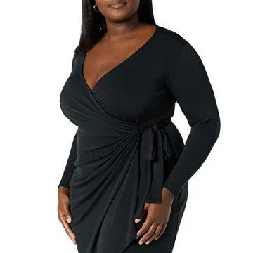 Amazon Essentials Classic Wrap Dress for All Occasions