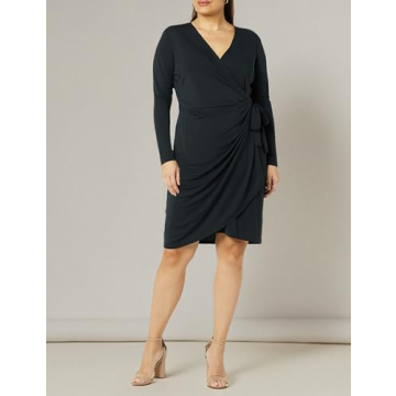 Amazon Essentials Classic Wrap Dress for All Occasions