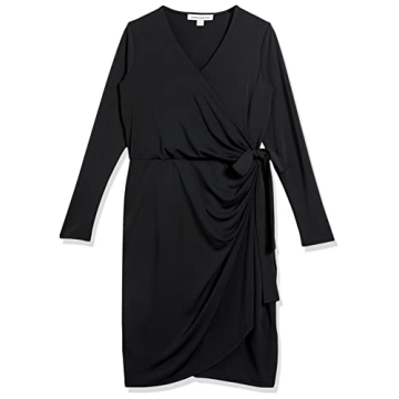 Amazon Essentials Classic Wrap Dress for All Occasions