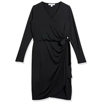 Amazon Essentials Classic Wrap Dress for All Occasions