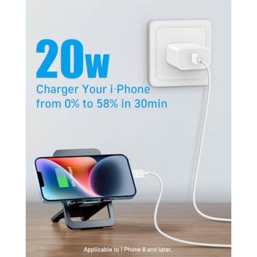 MFi-Certified iPhone Charger 10 Ft Fast Charging 2-Pack