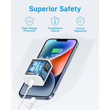 MFi-Certified iPhone Charger 10 Ft Fast Charging 2-Pack