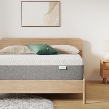 Novilla Twin Mattress - 10 Inch Gel Memory Foam for Cool Nights & Pressure Relief